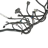 PartsFlow 4C3Z-12B637-CA Engines Wiring Harness, Car Wire Harness for 2004 Ford Excursion F250 F350 F450 F550 Super Duty 6.0L(9/23/2003 Later), Black