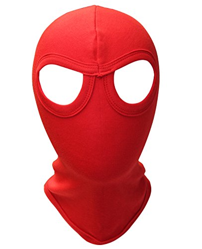 Red Eye Style Motorcycle Biker Cotton Balaclava Facemask Ski Mask (Red)