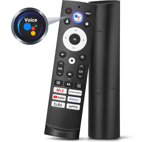 Voice Replacement Universal for Hisense-TV-Remote-Control, for Hisense-Google-Smart-TV 4K QLED UHD Mini-LED ULED