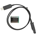 Zcargel FTDI Programming Cable USB Auto Install Driver High Speed Programmering Cabel Compatible for Baofeng Walkie Talkie UV-9R / UV-9RPlus / BF-9700 / BF-A58 / R760 UV-XS