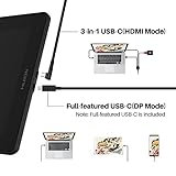 2021 HUION KAMVAS 16 Graphics Drawing Tablet with Full-Laminated Screen Anti-Glare 10 Express Keys Android Support Battery-Free Stylus 8192 Pen Pressure Tilt Adjustable Stand - 15.6 Inch Pen Display