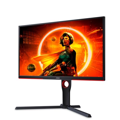 AOC Gaming 25G3ZM/BK - G3 Series - LED Computer Monitor, Gaming Monitor - 25" (24.5" viewable) - 1920 x 1080 Full HD (1080p) @ 240 Hz