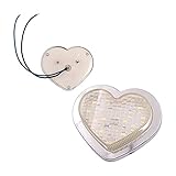 jdm 2PCS Clear Heart Shaped Side Marker/Accessory/LED Light/Turn Signal