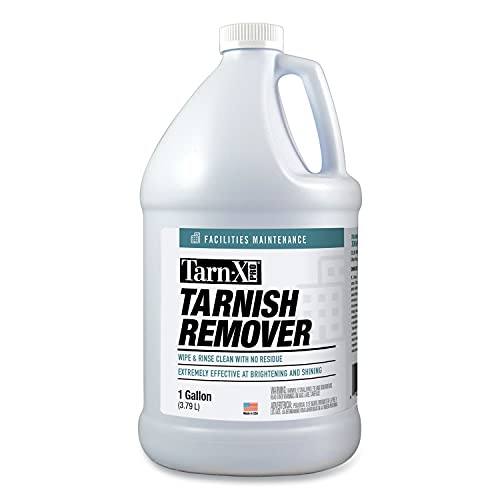 Tarn-X Pro Metal and Silver Tarnish Remover, For Use on Sterling Silver, Silver Plate, Platinum, Copper, Gold, Diamonds - 1 Gallon Bottle