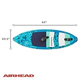 Airhead Spectrum Wakesurf Board Great for Beginners with 2 Adjustable Foot Straps