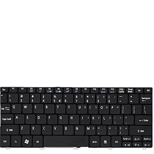 Replacement Laptop Keyboard for ACER for Aspire One D260 Black US English Layout
