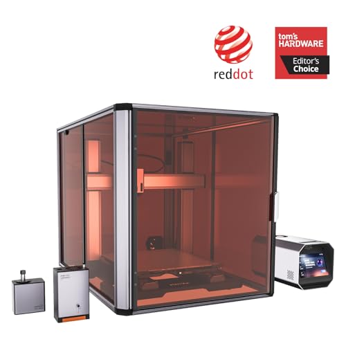 Snapmaker Artisan Premium 3 in 1 3D Printer with 40W Laser Engraver&200W CNC Carving,3D Printer Dual Extrusion Large Printing Size 15.75"x15.75"x15.75" with 7"Touchscreen,Industrial-Grade Linear Rails