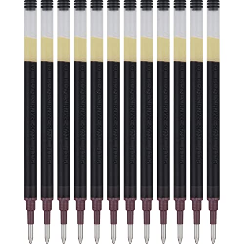 PILOT Pen G2 Gel Ink Refills For Rolling Ball Pens, Bold Point, 1.0mm, Black Ink, 12-Pack