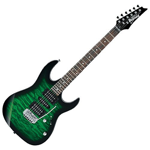 Ibanez GIO Series GRX70QA - Transparent Emerald Burst