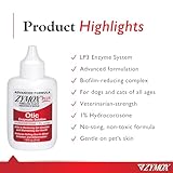 Zymox Advanced Formula Otic Plus Enzymatic Ear Solution for Dogs and Cats with 1% Hydrocortisone, 1.25oz