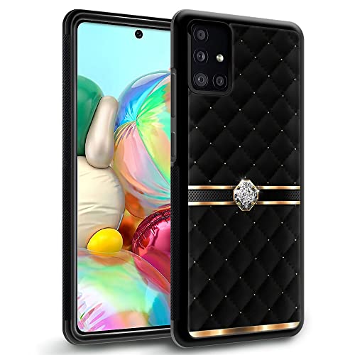 DAIZAG Compatible with Samsung Galaxy A51 4G Case,Diamond Geometry for Boy Girls Soft Slim TPU Graphic Shockproof Cute Cover Case for Samsung Galaxy A51 4G