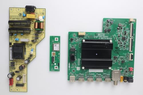 Television Repair Kit for TCL 50S451 with TV Main Board + Power Supply + TCon + Cables