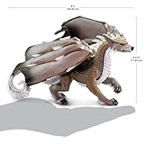 Safari Ltd. Wolf Dragon Figurine - Detailed 8" Plastic Model Figure - Fun Fantasy Play Toy for Boys, Girls & Kids Ages 4+