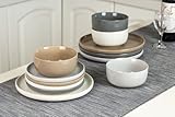 Famiware Milkyway Dinnerware Sets, 20 Piece Dish Set, Multi-color