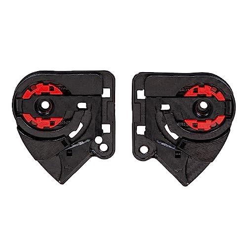 BEIDUOYANG 1 Pair Motorcycles Helmets Lens Visors Clip Shield Lock Visors Fixing Base Plate for FF801 FF323 FF390 FF397 OF521 Shield Base