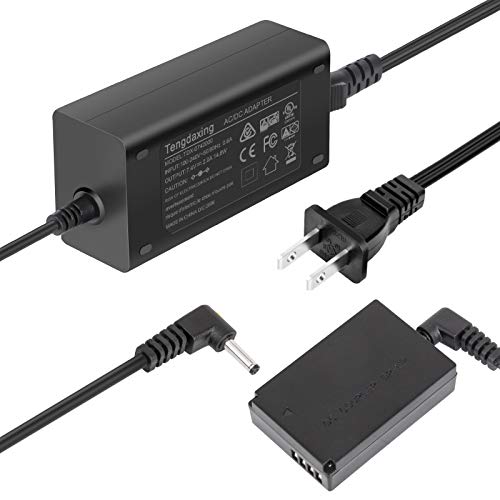 Tengdaxing ACK-E12 Power Adapter LP-E12 Wired Dummy Battery Kit for Canon EOS M, M2, M10, M50, M50 Mark II, M100, M200, Kiss M, M2 Cameras