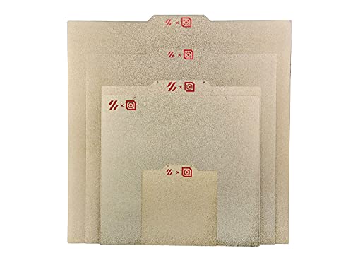 LDO Voron 3D Printer Double-Sided Textured PEI Powder-Coated Spring Steel Sheet (305 mm x 305 mm, Without Magnetic Sheet)