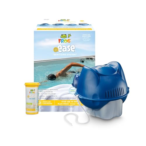 FROG The First and Only Complete Swim Spa Sanitizer – with 75% Less Chlorine*