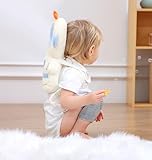 Feidoog Baby Head Protector Cushion Backpack with 3 Knee Pads for Walking & Crawling,Astronauts