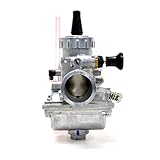 Genuine Real Real Mikuni 26mm Round Slide Carb Carburetor Carb VM26-606 by Niche Cycle