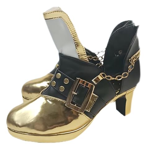 ERIMEI Sparkle Cosplay Boots Boot Shoes Shoe for Ensemble Stars Ayase Mayoi