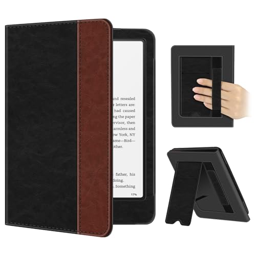 Fintie Case for 7"/6.8" Kindle Paperwhite(12th/11th Generation-2024/2021) and Kindle Colorsoft Signature Edition -Slim Foldable Stand Cover Auto Wake/Sleep for Paperwhite 2024, Dual Color