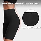 K-CHEONY Cotton Spandex Stretch Anti Chafing Boy Shorts Safety Panty Bike Shorts,Slip Shorts for Under Dresses (Black, 3 Pack, Medium)