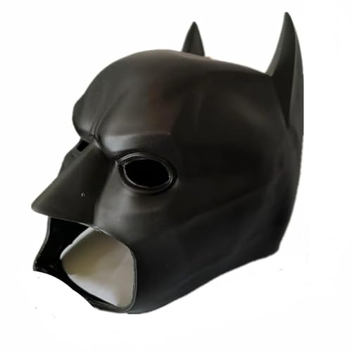 LipSki Batman Mask for Adult Man Bat Helmet Cowl Superhero Cosplay Costume Props Dark Knight Batman Headgear for Halloween Dress Up