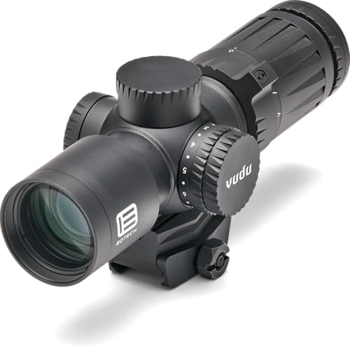 EOTECH Vudu 3-9x32 SFP Ultra-Short Riflescope with HC1 Reticle (MOA) and Integrated Mount