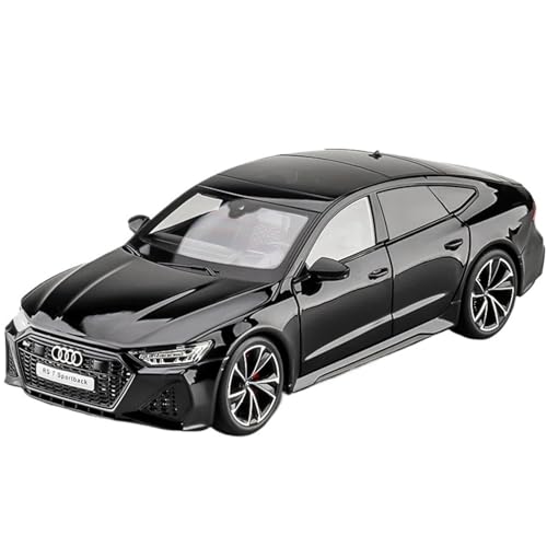 LOGVBCFM Finished Model Car Alloy 1:18 for Audi RS7 with Key Simulation Car Model Pull Back Sound & Light Vehicle Model Collection Decoration Presents Decorate