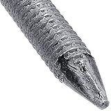 5/16" x 8" Ring Shank Spike Nails - ~50 Nail Count - Used for landscaping timbers, railroad ties, pole barns and load bearing structures