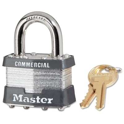 Master Lock No. 1 Laminated Padlock 1KA-2001 (Pack of 6)