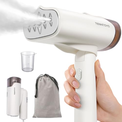 Travel Garment Steamer Iron for Clothes: 1000W Portable Handheld Mini steam Iron Clothing Steamers Travel Size Small Hand held Electric steam plancha a de Vapor para ropa portatil Travel Essentials
