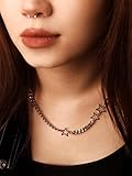 Sacina Gothic Star Necklace, Star Choker, Emo Punk Grunge Y2k Necklace, Y2k Jewelry, Christmas Jewelry Gift For Women