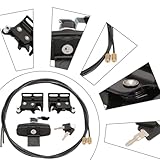 113436-100XQ Truck Cap Twist Handle Kit for Leer Truck Caps 100XQ, 100XL, 100XR, and TSC700 with Striker Latches 83514/83515