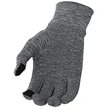 New Balance Lightweight Running Gloves, Cyclone Heather, Small