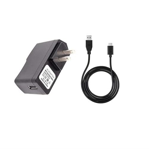 Kircuit 5V USB-C AC/DC Adapter Compatible with Maono Maonocaster AM100 K1 K2 K4 AU-AM100 AM100K1 AM100K2 AM100K4 AUAM100 Audio Interface Podcast Production Studio 5VDC Type C Power Supply