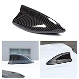 Shark Fin Antenna Top Mounted Roof Cover Trim for Toyota Tundra 2022 2023 2024 Pickup Truck Car Antenna Decoration Accessories (Black)