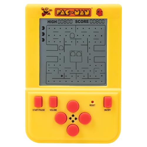 Pac-Man Key Chain Game. Mini Arcade Game LCD Screen Directional Controls & 4 Game Modes Original PAC-Man Gameplay & Sounds. Officially Licensed PAC Man Game Merchandise. Retro Gaming Handheld Games