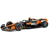 Bburago 1/43 Scale Formula 1 McLaren F1 MCL38 Miami Grand Prix Collection - #4 Lando Norris