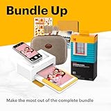 KODAK Dock Plus 4Pass Instant Photo Printer (4x6 inches) + 90 Sheets Gift Bundle