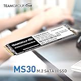 TEAMGROUP MS30 2TB with SLC Cache 3D NAND TLC M.2 2280 SATA III 6Gb/s Internal Solid State Drive SSD (Read/Write Speed up to 550/500 MB/s) Compatible with Laptop & PC Desktop TM8PS7002T0C101