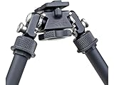 Atlas Bipods PSR Bipod-No Clamp-for BT19, ADM 170-S, ARMS 17S, Tramp, LT171, Black, BT46-NC