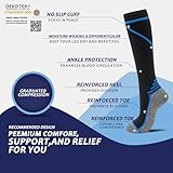 fenglaoda 8 Pairs Compression Socks for Men & Women 20-30 mmHg Knee High Nurse Pregnant Running Medical and Travel Athletic