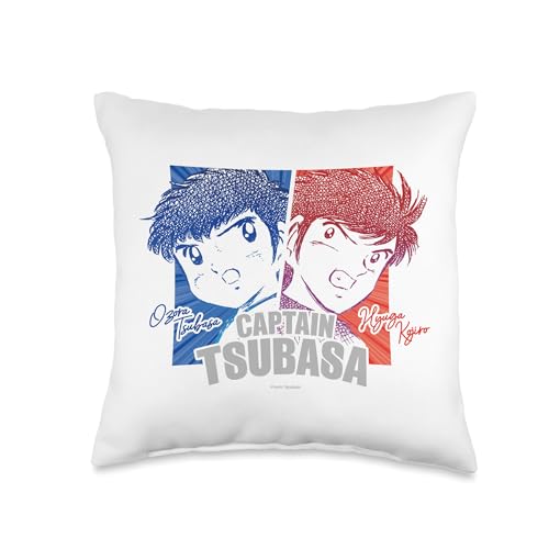 Captain TSUBASA Tsubasa Ozora＆Kojirou Hyuuga Throw Pillow