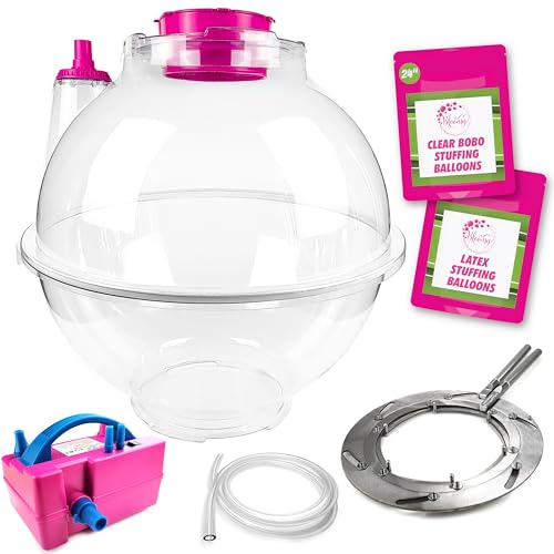 BLOONSY Balloon Stuffing Machine | Balloon Stuffer Machine Kit with Electric Air Pump and Expander Tool