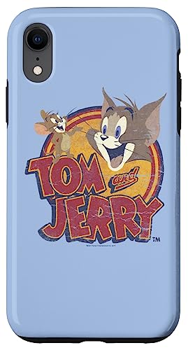 iPhone XR Tom and Jerry Water Damaged colors Case