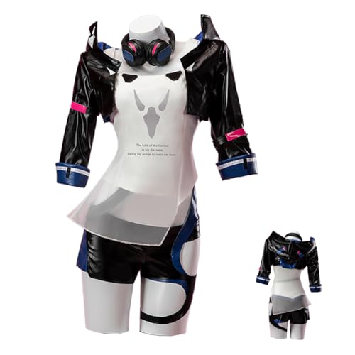 MZXDY Yae Sakura Honkai Impact 3 Cosplay Costume, Honkai Star Rail Yae Sakura Game Women Uniform Outfit for Party Halloween