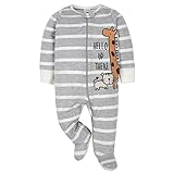 Gerber Baby Boys' 4 Pack Sleep 'N Play Footie, Jungle Blue, Newborn