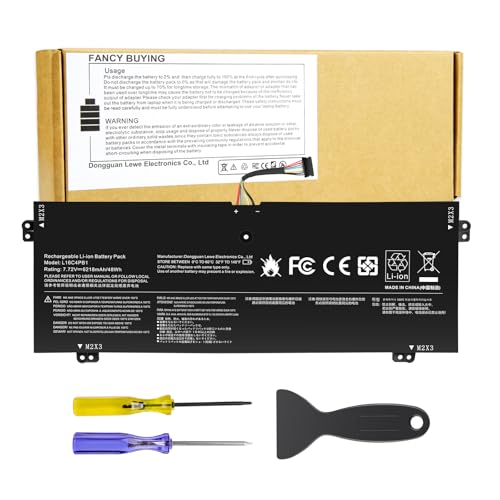 Fancy Buying L16M4PB1 L16L4PB1 L16C4PB1 Laptop Battery for Yoga 730-13IWL ideapad Yoga 720-13IKB 730-13IKB Series Notebook 5B10M52738 5B10M52739 5B10M52740 5B10Q38237 5B10Q38238 2ICP4/43/110-2